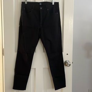 NWOT GAP Black Denim True Skinny Jeans 31S